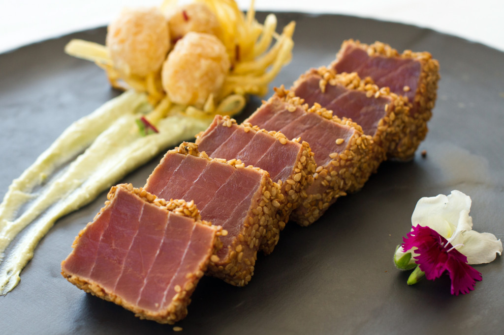 Tataki de atún Cruz Blanca
