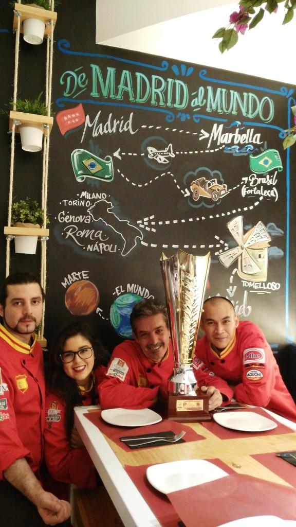 La selección española de pizza gana el 16º Campeonato Mundial de Pizza Picante 