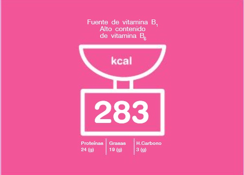 Carne baja calorías y unos sanos aderezos que evitan añadir sal y que solo nos supone 283 kcal