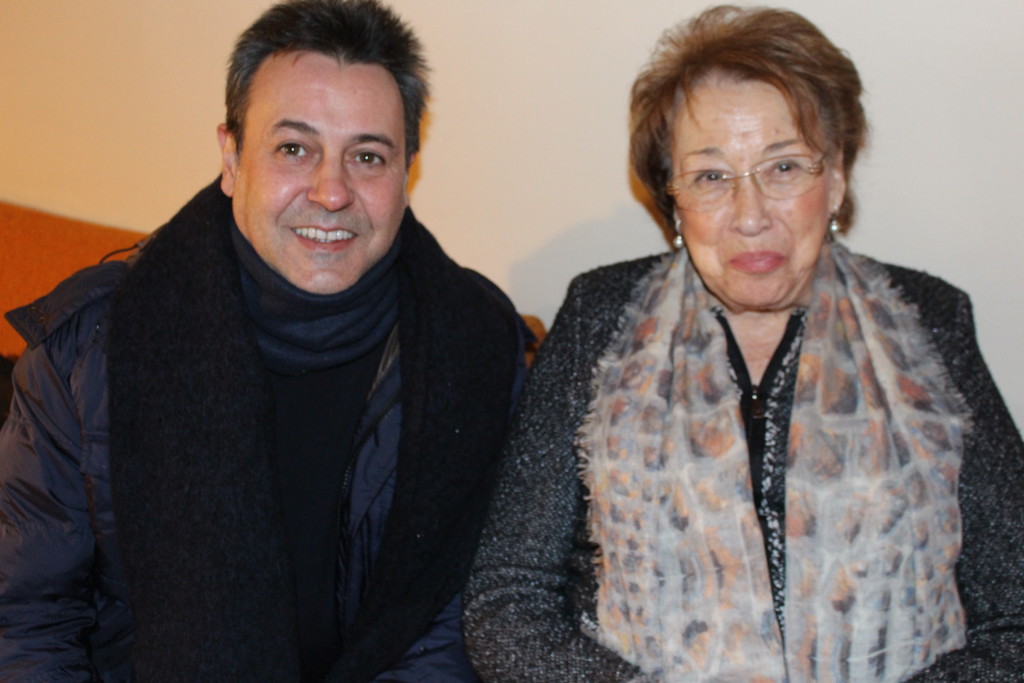 Con mi querida Marisa, el alma del Echaurren