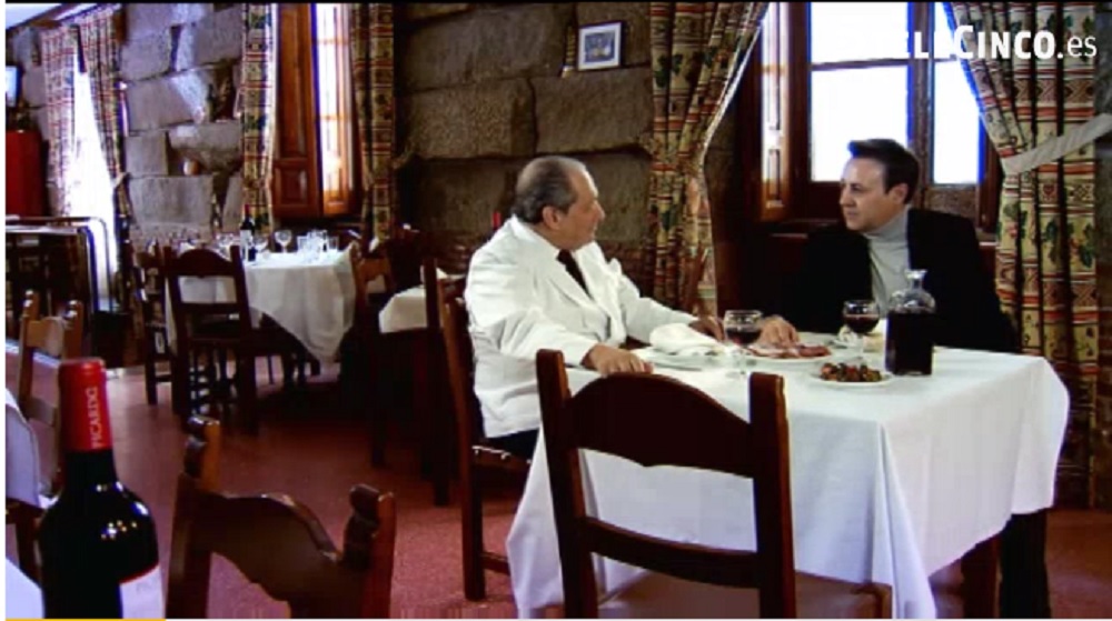 Godofredo Chicharro y José Ribagorda en Casa Ciriaco