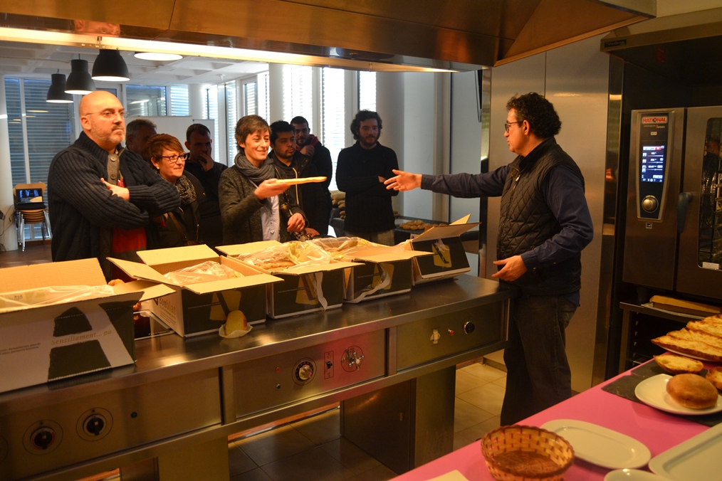 Mar de panes en La Boqueria