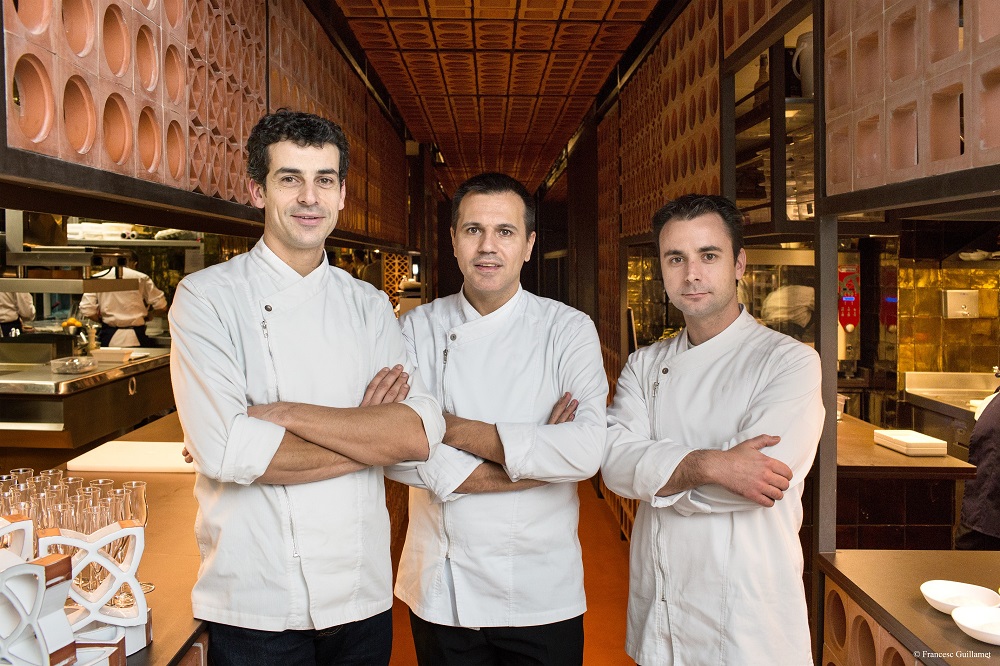 Mateu Casañas, Oriol Castro y Eduard Xatruch. Fotografia: Francesc Guillamet.