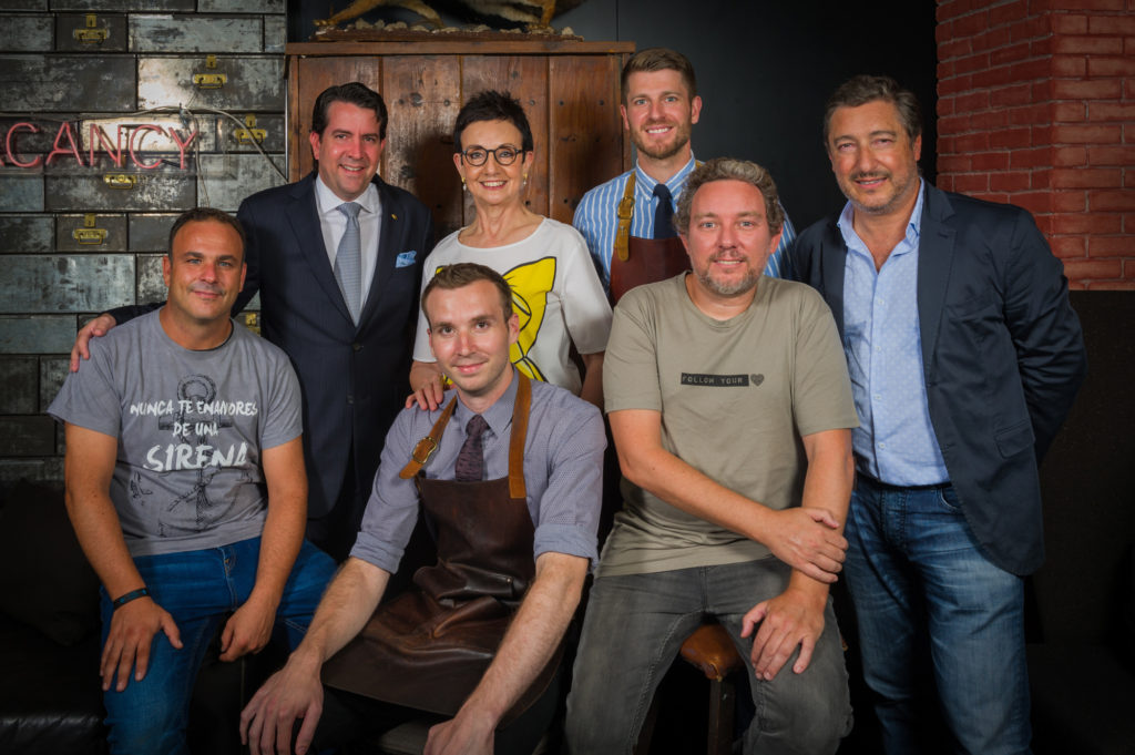 Adam Schmidt, Jeff Bell, Ángel León, Carme Ruscadella, Gregg Liddell, Joan Roca, Albert Adriá