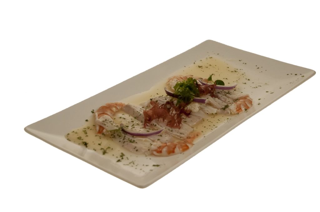 Café de Oriente, ceviche mixto