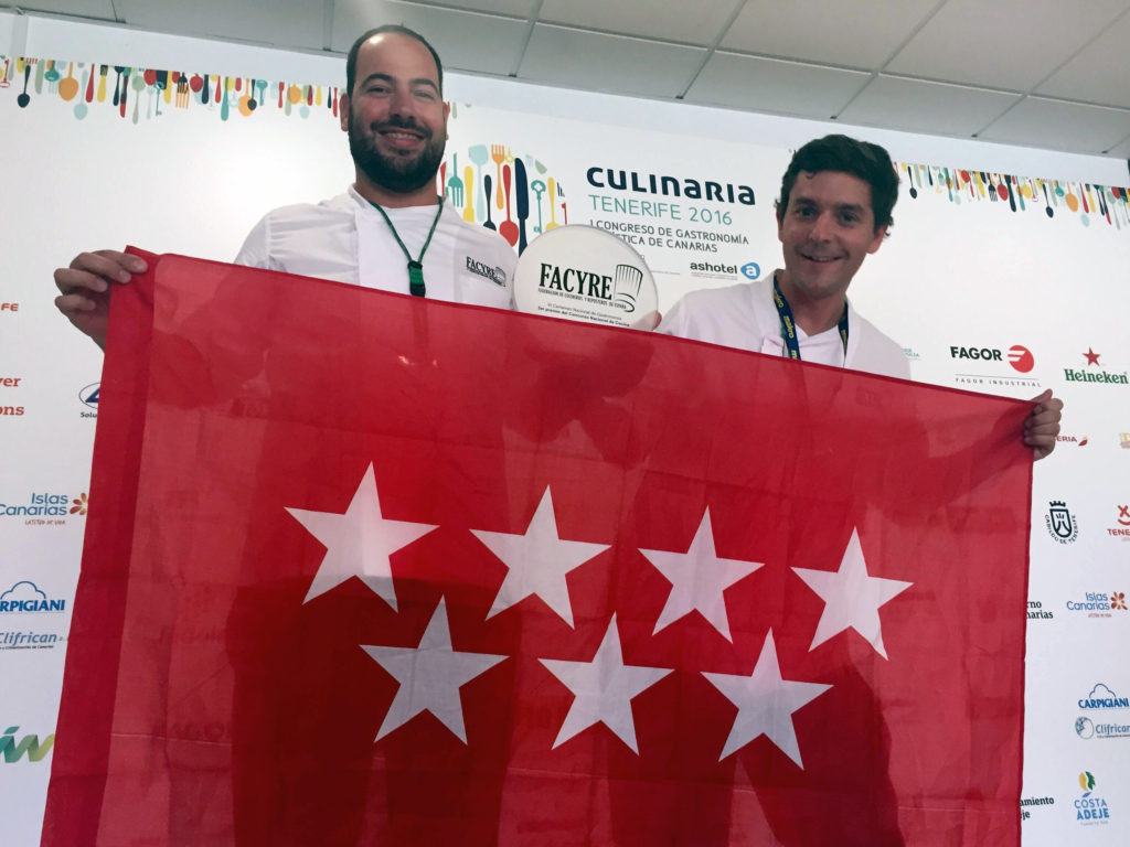Diego Tirados y Javier Moyano Tercer Premio Cocina