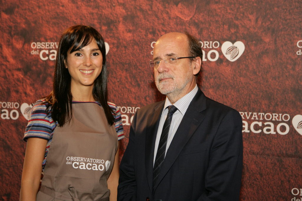 Nuria Roura y Dr Estruch
