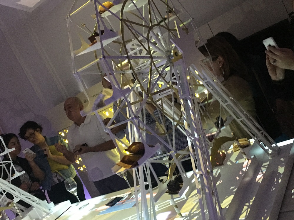 Propuesta gastronómica y sensorial de Paco Roncero