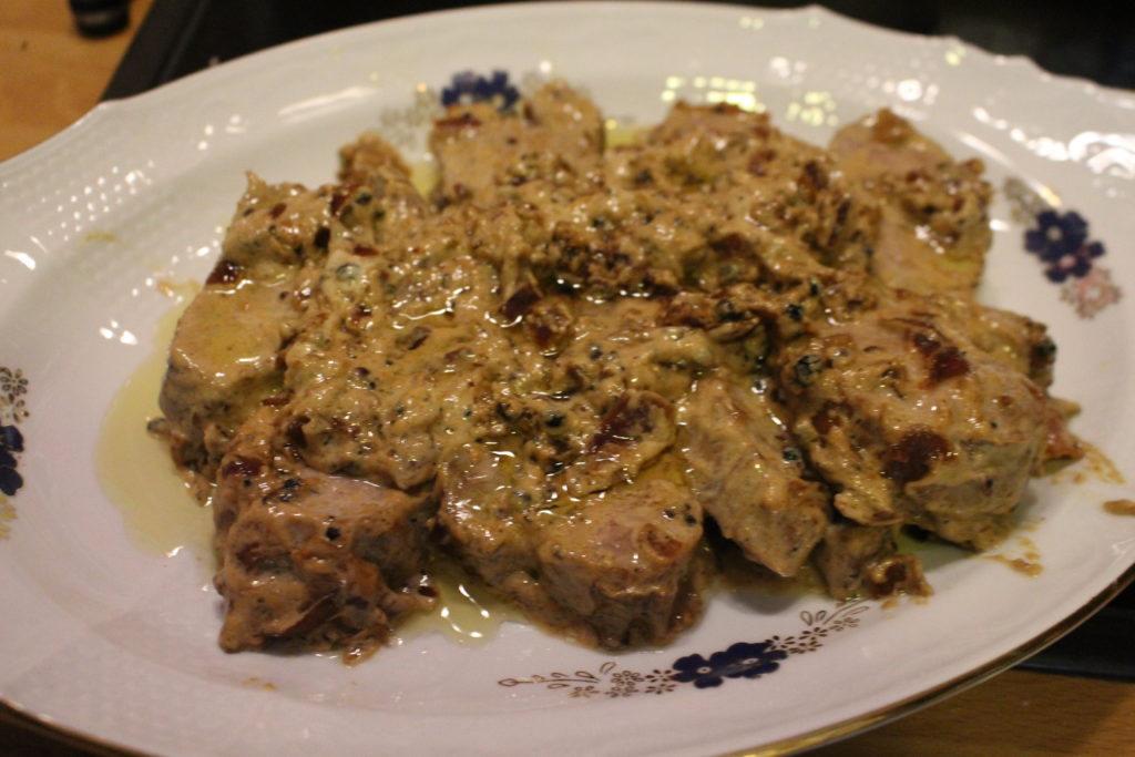 Solomillo Ibérico a la pimienta negra