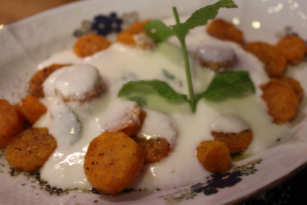 Zanahorias fritas a la turca