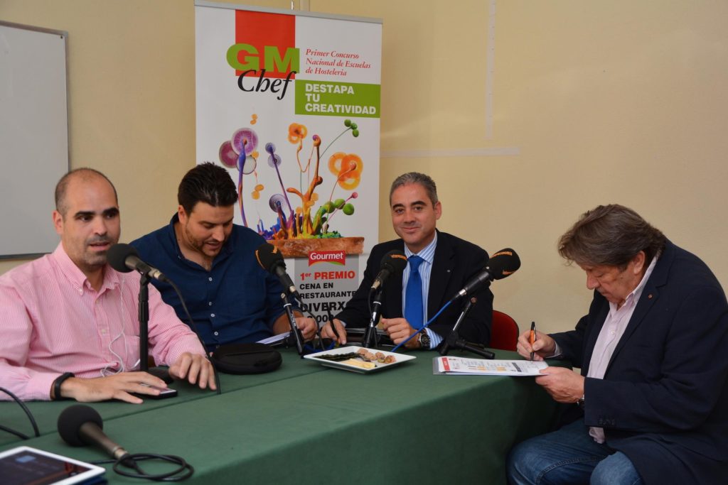 Jonatan Armengol, Carlos García Gómez, Luis Cepeda y Xanti Elías