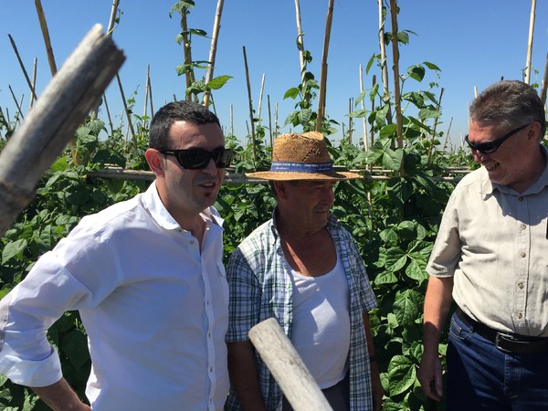 Ricard Camarena ha sido distinguido con el premio 'ADN Agro' por el Grupo Cajamar, por poner en valor a los agricultores locales que cultivan la huerta valenciana