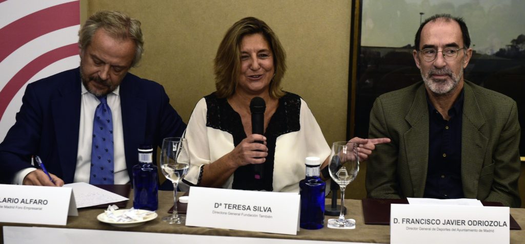 Teresa Silva, directora general de la Fundación También 