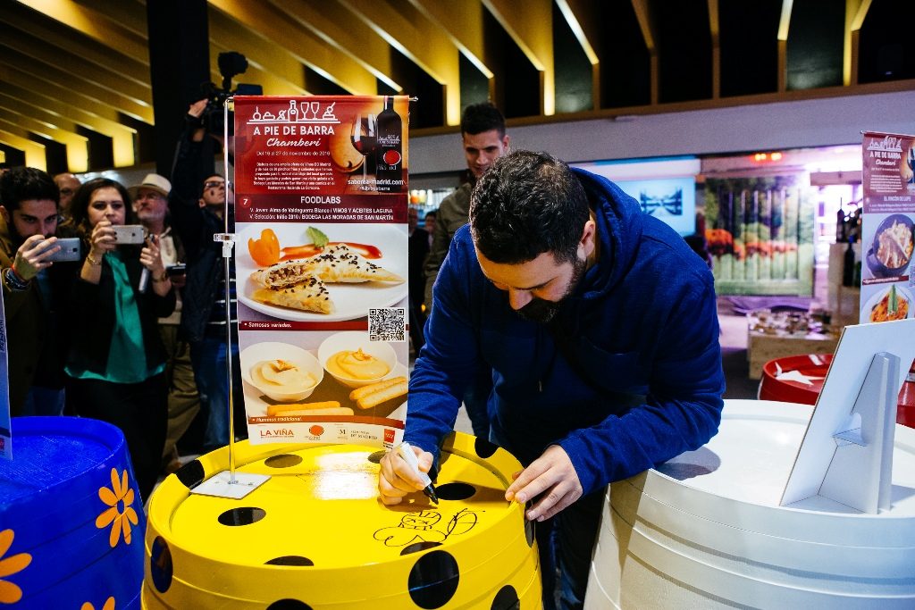 “A pie de Barra”: el certamen de pinchos premium maridados con vinos de Madrid
