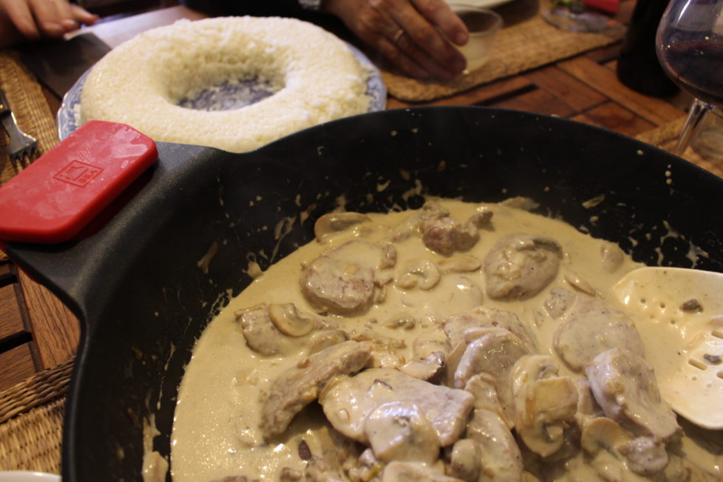 Receta de carne: Solomillo Strogonoff