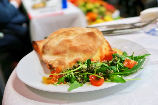 Plato ganador de Vitor Cunha, de la Pizzería Fornería de Lisboa, por su receta Hamburguer Italiano