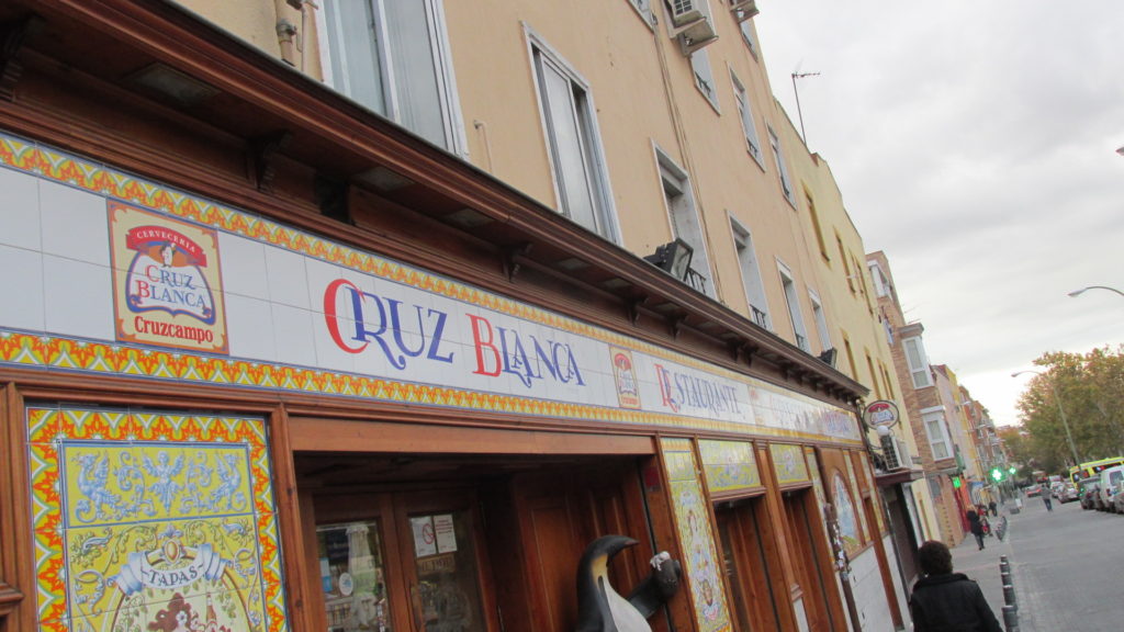 Restaurante Cruz Blanca en Vallecas