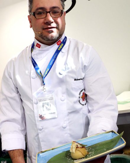 El cocinero Roberto Hernández