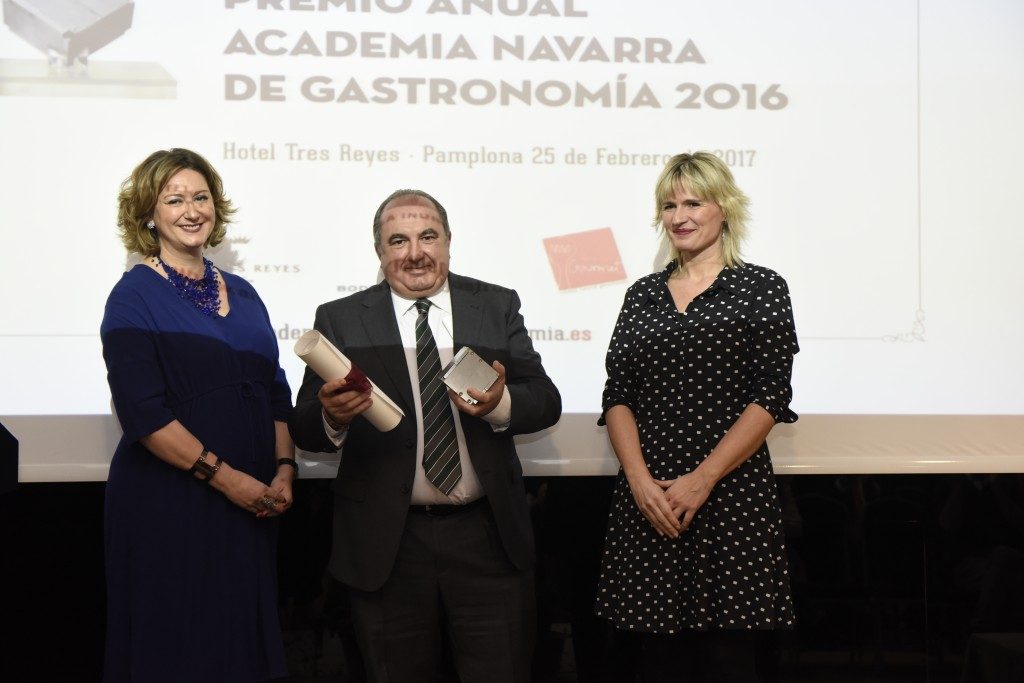 Ignacio Idoate, premio "a toda una vida en la defensa de la gastronomía de Navarra"