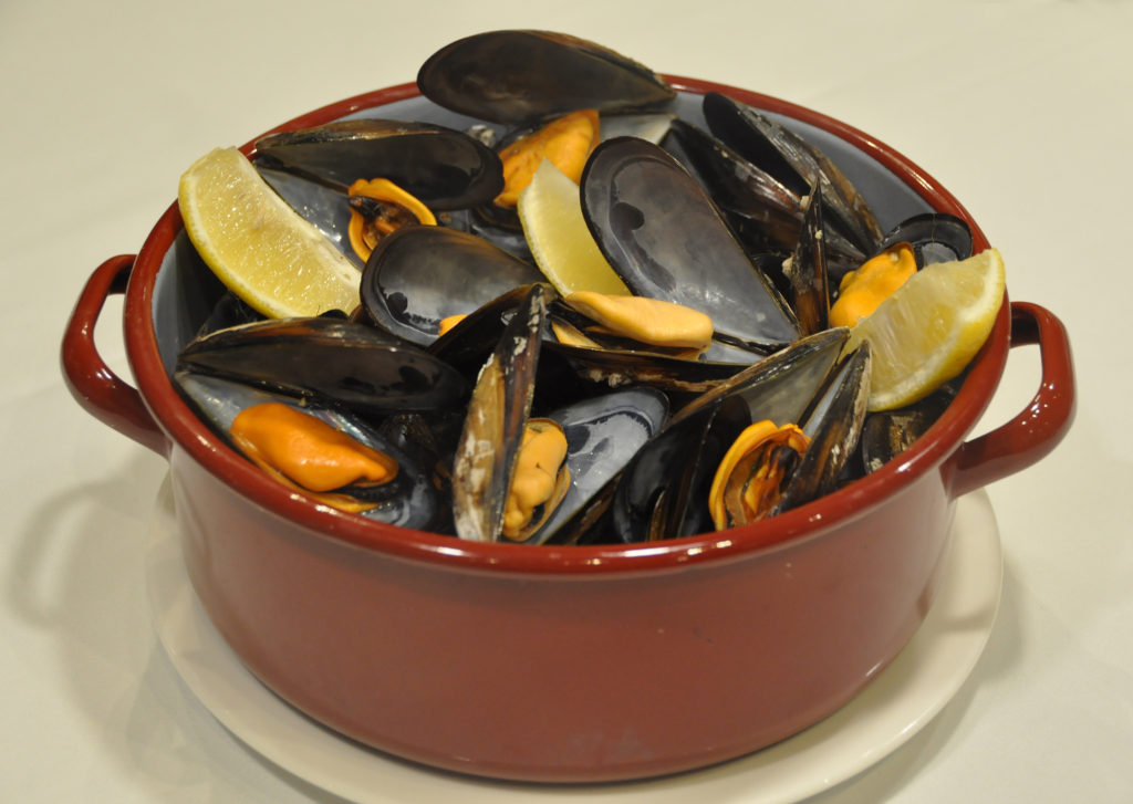 Mejillones, altos en hierro y fósforo