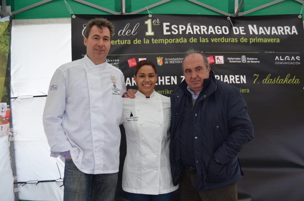 Se ha catado en Mendavia, Navarra, el primer espárrago de la temporada